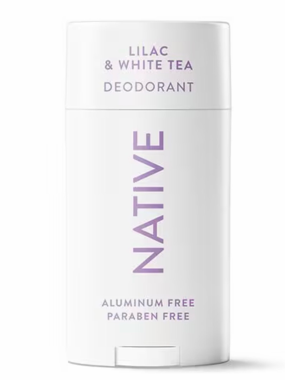 Native Deodorant Stick — White with Lilac Accents